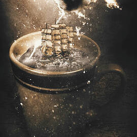 Teacup in a storm by Jorgo Photography