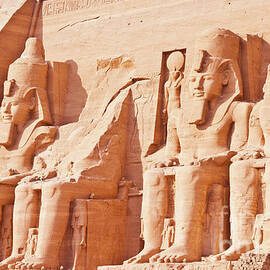 Temple of Ramesses II at Abu Simbel, Egypt by Neale And Judith Clark