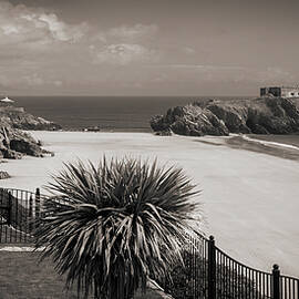 Tenby seafront spring sunshine by Seeables Visual Arts
