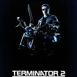 Terminator 2 Judgement Day Poster by Bo Kev - Metal Posters