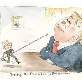 Testing Trump's Fitness by Barry Blitt
