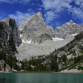 Tetons and Schoolroom Glacier by Raymond Salani III