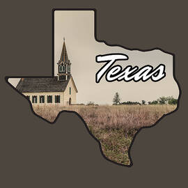 Texas Old Country Church by KC Hulsman