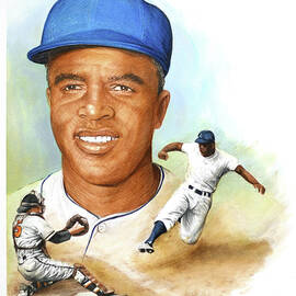 The 1940s - Jackie Robinson by Paul and Chris Calle