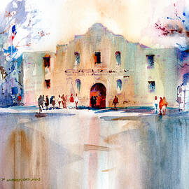 The Alamo by P Anthony Visco