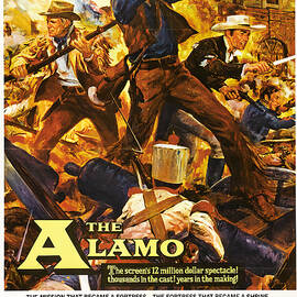 ''The Alamo'', 1960 - art by Reynold Brown by Retro Art World