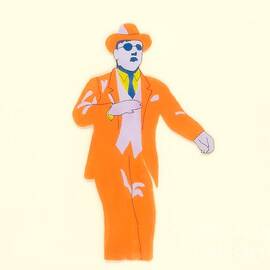 The Beatles - An original animation cel of John Lennon in a suit from Yellow Submarine by Antonios Valamontes