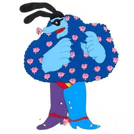 The Beatles - Three original production animation cels of the Chief Blue Meanie #2 by Antonios Valamontes