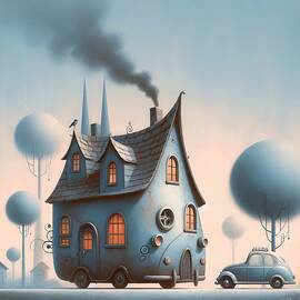 The Blue House by Colin Hardman