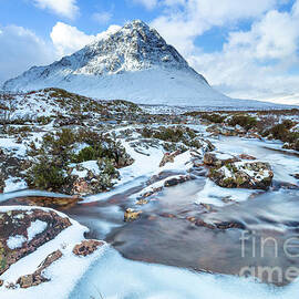 The Buachaille, Buachaille Etive Mor in the Scottish Highlands by Neale And Judith Clark
