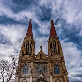 The Cathedral of Saint Helena Montana by Tommy Farnsworth