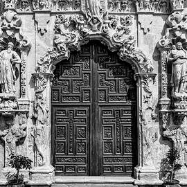 The Church Door in Black and White by Kelley King