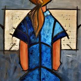 The Clarinet Player by Oscar Ortiz