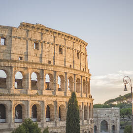 The Colosseum under sunlight by Stefano Senise