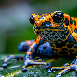 The Colourful But Poisonous Dart Frog by Printed View