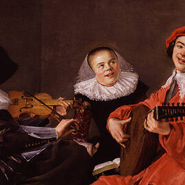 The Concert by Judith Leyster by The Luxury Art Collection