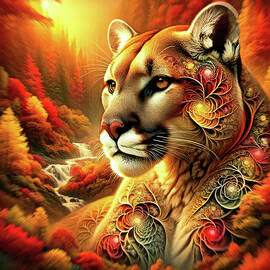 The Cougar's Mosaic Soul by Bill And Linda Tiepelman