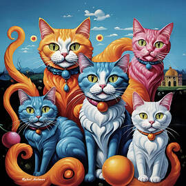 The Council of Cats by Rafael Salazar