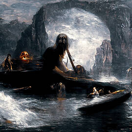 The damned souls of the River Styx, 02 by AM FineArtPrints