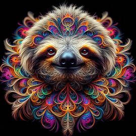 The Dreamweaver Sloth of Enchanted Realms by Bill and Linda Tiepelman