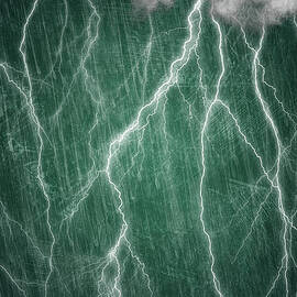 The Emerald Thunderstorm 2 by Ema Paraschiv