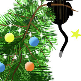 The End of a Christmas Tree  by Andrew Hitchen