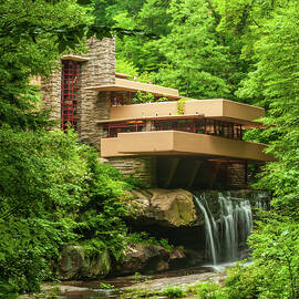 The Falling Waters - by Franks Lloyd Wright by Louis Dallara