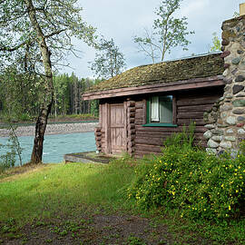 The Fishing Cabin - Color by Mary Lee Dereske