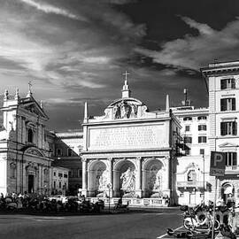 The Fountain of Moses or the Fontana dellAcqua Felice by Stefano Senise