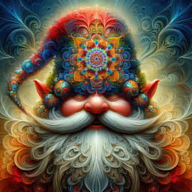 The Fractal Wizard of Whimsy Glen by Bill and Linda Tiepelman