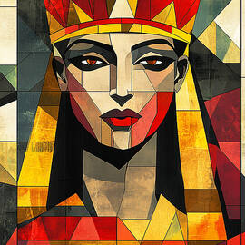 The Geometric Queen, 01 by AM FineArtPrints
