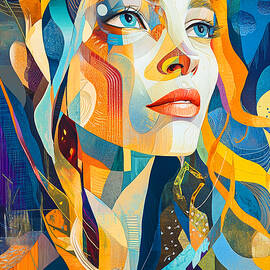 The Geometry of Grace, 01 by AM FineArtPrints