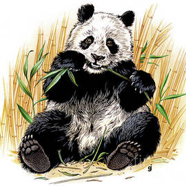Giant Panda by Gene Jarvis