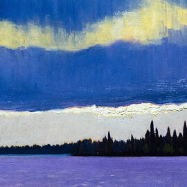 The Gleam, Northern Quebec 1935 by Frank Johnston by Franz Frank Hans Johnston