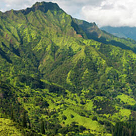 The Green Mountains of Kauai by Slow Fuse Photography