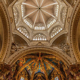 The Lantern And Musician Angels, Valencia Cathedral by Adrian Hendroff