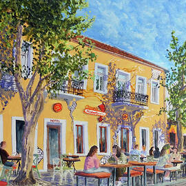 The Marienplatz Podgorica Montenegro by Francisco Gutierrez