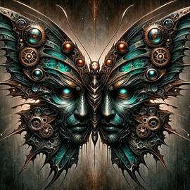 The Metallic Masquerade by Bill And Linda Tiepelman