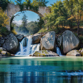 The Old Railroad Bridge by Eris And AI