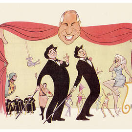The Producers by Al Hirschfeld