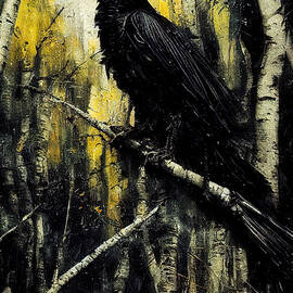 The Raven, 01 by AM FineArtPrints