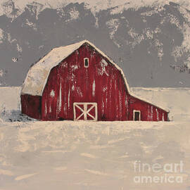 The Red Barn by Lucia Stewart