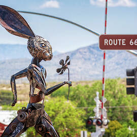 The Running Hare on Route 66, Kingman, Arizona by Tatiana Travelways
