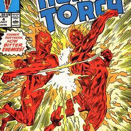 The Saga of the Original Human Torch No 4 by Antonios Valamontes