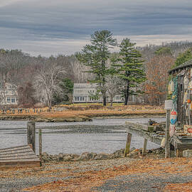 The Scenic View of Cape Neddick Harbor by Penny Polakoff