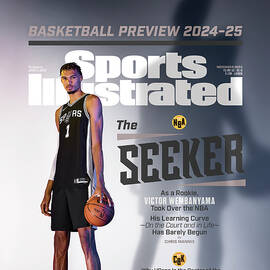 The Seeker - San Antonio Spurs Victor Wembanyama - 2024-25 Basketball Preview Issue Cover by Sports Illustrated
