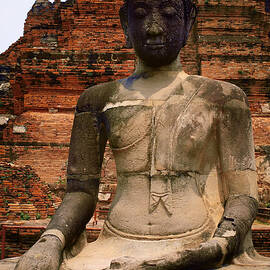The Serene Buddha Temple of Ayutthaya, Thailand by Travel Essayist