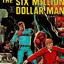The Six Million Dollar Man - Aug 1976 #2 by Antonios Valamontes