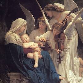 The Song of the Angels 1881 by William-Adolphe Bouguereau