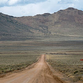 The Southern Colorado Rio Grande Valley Desert Landscape by Mary Lee Dereske
